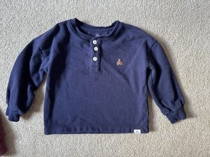 Baby GAP Blue Henley Shirt